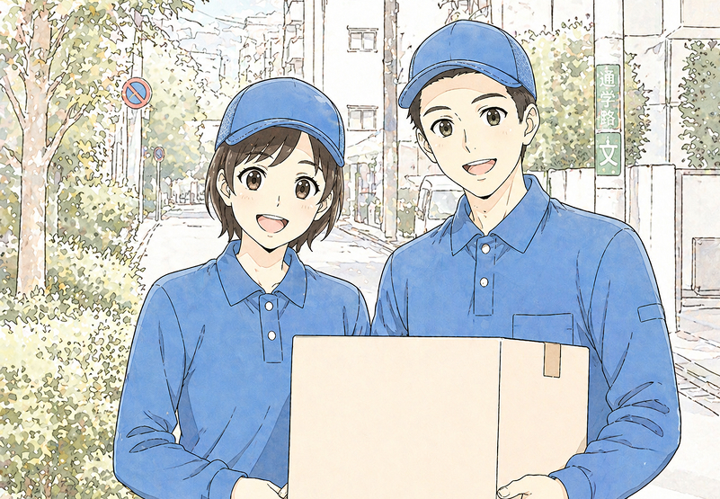 集荷スタッフのイメージ